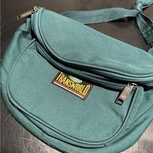 Transworld Fanny Pack Vintage Y2k Jade, bag #A103
